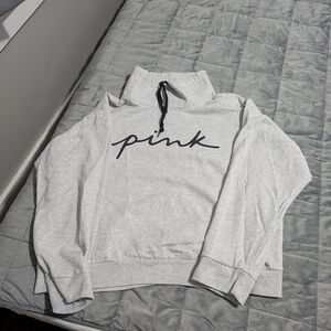 PINK Victoria's Secret Women's Gray Sweater